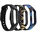 Produktbild Moretek für Xiaomi Mi Band 2 Armband,Silikon Wasserdichtes Ersatz-Armband Ersatzband Bracelet für Xiaomi Mi Band 2 Fitnessarmband Zubehör (Camo 3pcs)