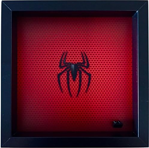 FRAMEPUNK Superhero Display Frame compatible with LEGO® Spiderman Minifigure.