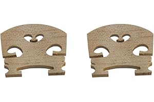 UK MUSIC SUPPLIES Zest x 2 Violin Bridges Plain 3/4 size Violin Bridges in Maple Also in 4/4, 3/4, 1/2 & 1/4