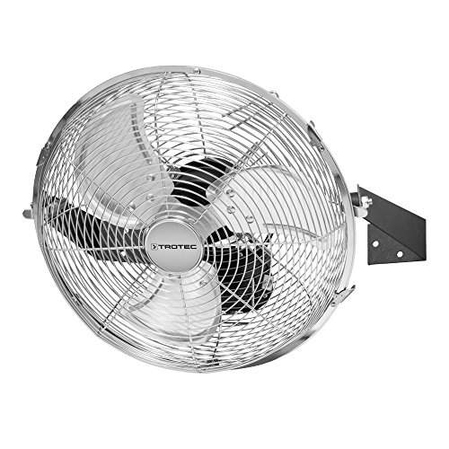 TROTEC Bodenventilator / Windmaschine TVM 12 | 55 Watt Leistung | Durchmesser 30 cm | 3 Geschwindigkeitsstufen | Chrom-Design | inkl. Tragegriff - 3