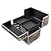 Beyondfashion Black Beauty Box Beauty Jewellery Storage Bag Nail Saloon Case (Leopard)