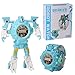 Produktbild Faironly Kinder Trasformation Armbanduhr Spielzeug Cartoon Projektion Uhren Kinder Roboter Transformation Spielzeug blau
