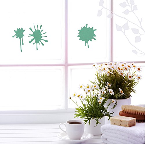 Amazingdeal365 3 PCS Feuerwerk Metall Form Schablonen Schneiden DIY Dekor Sammelalbum Karten Buchzeichen Lesezeichen als Geschenk für Freunde Geburtstag Kinder,Kindergarten Hobby Schule Handarbeit Unterricht usw. Ein tolles Geschenk! - 2