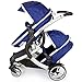 iSafe Tandem Pram me&you - 2 Tone Navy (Navy) + All Raincovers