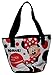 Produktbild Disney Minnie Mouse Shopper / Tragetasche / Schultertasche - Tasche für Mädchen wasserabweisend Kinder Maus Punkte rot