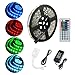 Produktbild ALED LIGHT® Wasserdicht IP65 LED Strip,LED Streifen, LED Band, 5M 5050 300 LED SMD (60 LED/Meter) RGB + 44 Key Fernbedienung+Netzteil 12V 6A + Empfänger + Produktbeschreibung