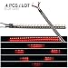 Produktbild Grandview LED-Lichtleiste, 30 cm, 3528, 32 SMD; flexibel, scannend, (rot) im Knight-Rider-Stil DC-12 V (4 Stück)