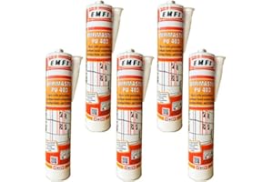Mastic-colle polyuréthane EMFI PU 403 - blanc 300ml x5