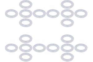 Othmro Silicone O-Rings, 6mm Inner Diameter, 10mm OD, 2mm Width, Seal Gasket 30pcs
