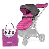 kinderwagen chicco trio love COLOR PACK FUER SPORTWAGEN URBAN SPECIAL EDITIONmit  Cabrioverdeck, TRIS-Polsterung, gepolsterte Sitzauflage, Fußdecke, Verdeck UV 50+ Protection