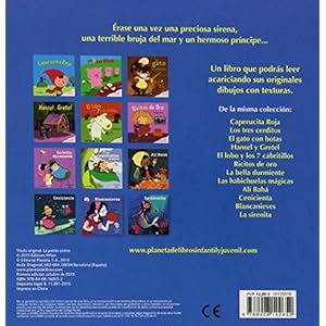 La sirenita: Con texturas en el interior (Cuentos Clasicos Con Texturas)