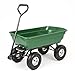 Produktbild NEUE TRUESHOPPING 75L GARTEN WAGEN HEAVY DUTY 4 RÄDER WHEELBARROW TIPPER TRUCK WAGON MIT TIPPING TRAILER MAX LOAD 250KG