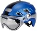 Produktbild KED B-VIS Helmet Blue Black Kopfumfang 56-63 cm 2017 mountainbike helm downhill