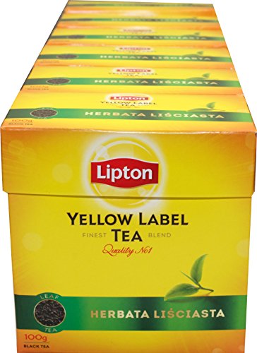 Preisvergleich Produktbild Lipton Yellow Label 6 x 100 g loser schwarzer Tee