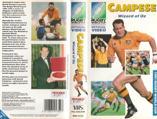 Preisvergleich Produktbild Campese-Wizard of Oz Rugby [VHS]