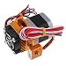 Produktbild B Blesiya 12 Volt MK8 Extruder Hotend Druckdüsen 0.4mm Print Head 1.75mm Filament mit Kabel für Prusa I3 3D Drucker