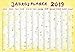 Produktbild Jahresplaner Cartoon XL 2019 - Wandplaner / Plakatkalender (99 x 69)