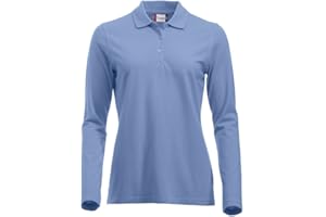 Clique Clothing, maglia a maniche lunghe classica in cotone, da donna, vestibilità moderna, da XS a XXL