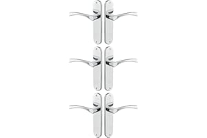 Designer Levers - Marvel Lever Latch Polished Chrome