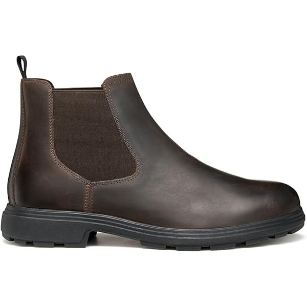 Geox Heren U HenreysAnkle Boot, zwart, 45 EU