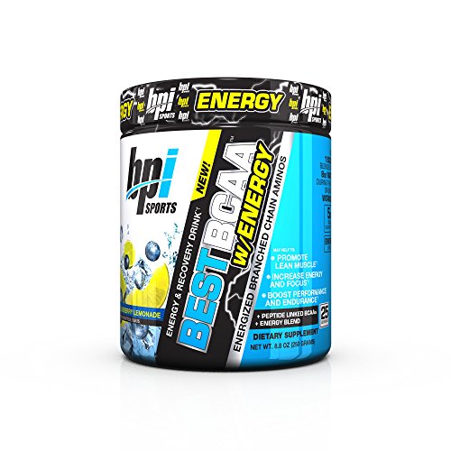 BPI Sports Best BCAA with Energy, Blueberry Lemonade, 300 g