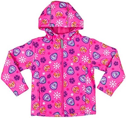 HPriceCharacter Paw Patrol Girls 'Soft Shell' Zipped Jacket 100% Polyester Years Clothing