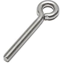 Vite A Occhiello 8, 4 Set Occhielli A Vite In Acciaio Inox, Bulloni