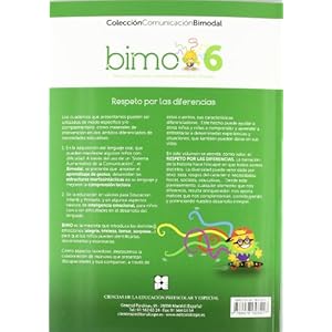 Bimo 6: Diversidad - Valor del respeto (Bimo, situaciones reales para desarrollar la inteligencia emocional y la educación en valores)