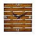 Cartoonpur 10.5 inches Wooden Wall Clock Retro Vintange 3D Handmade Decorative Living Room Analog Wall Clock-Roman Numbers RS.699.00