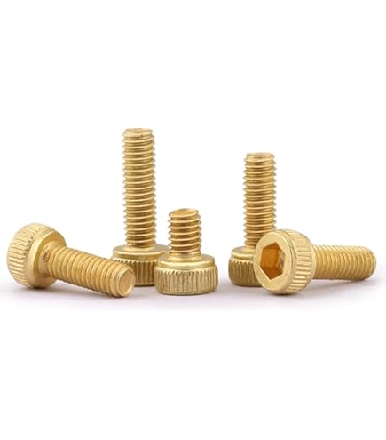 AERZETIX 50-tlg. Metallschrauben Set - M3x10mm, Zylinderkopf, Edelstahl A2