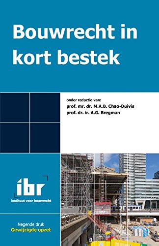 Preisvergleich Produktbild Bouwrecht in kort bestek