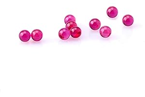 BERACKY 4mm OD Ruby Pearls Balls Insert (10 Pack)