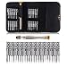 Produktbild 25 in 1 Präzisions-Schraubendreher-Set, MacBook/Computer-Werkzeug-Set, Kreuzschlitz-Schraubendreher mit schwarzer Tasche (Manual-25-in-1)