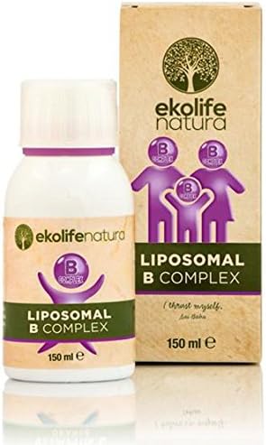 Vitamin B Complex - Liposomal Vit B-complex with Great Absorption - Natural, Vegan B-vitamin Complex