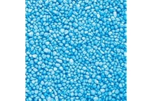 SHOPPER'S FREEDOM 100g Vegan Blue Bubblegum Crunch Flavour Topping Decorations Ice Cream Cakes Baking Cooking Dessert Pure Bubble Gum Flavour