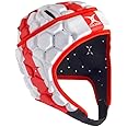 Falcon 200 England Head Guard - Red/White - size XL