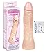 Produktbild Thin Dong 7" Vac-U-Lock Natural Dong Penis von Doc Johnson 18x4 cm - mit Gleitgel - von Extasialand