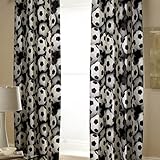 Catherine Lansfield Kids It's A Goal Tab Top Curtains 66 x 72 inch - Multi