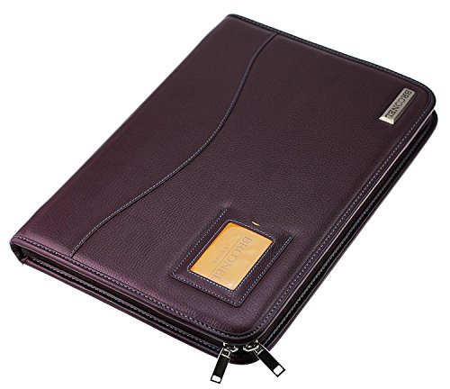 Broonel – Contour Series – Lila Heavy Duty Vegan Lederschutzhülle für die Acer Swift 7 - 4