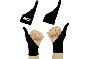 HEYSHAPEING 2 Pairs Adult Thumb Sucking Guard Gloves Finger Gloves for Finger Sucking Stop Nail Biting Prevention Skin Picking Thumb Sucking and Hair Pulling