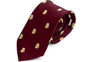 Bolunga Bier Krawatten für Männer/Herren - Oktoberfest Geschenk - Professional and Funny Ties for Man with beer logo - Octoberfest Gift for Men/Him