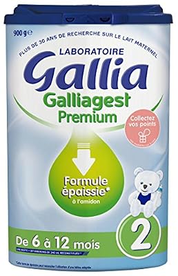 Laboratoire Gallia - Galliagest Premium - Lait bébé 2ème âge - Lot de 3x900g