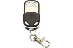 DieseRC Llavero transmisor de control remoto inalámbrico de 433 MHz, código de aprendizaje 1527, 2 botones, para uso con receptor DieseRC