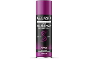 LORENTI TOKYO & SEOUL Color Hair Spray coloré pour cheveux, 150 ml, pour déguiser et maquiller, pour carnaval, Halloween et fête à thème, lavable, Color Hair Spray