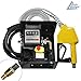 Produktbild Dieselpumpe HEIZÖLPUMPE UMFÜLLPUMPE selbstansaugend EXELENZ-3 Pumpe m. Zähler f. DIESEL HEIZÖL KRAFTSTOFF ELEKTRO FASSPUMPE SET + Automatik-Zapf-Pistole + Zählwerk, flexibler Schlauch, Verbindungsteile und Qualitäts-Messing Rückschlagventil