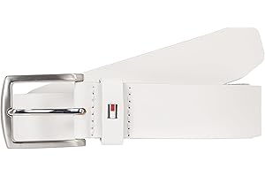 Tommy Hilfiger Uomo Cintura New Denton 3.5 Belt Cintura in Pelle