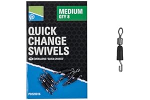 PRESTON Quick Change Swivels - Small