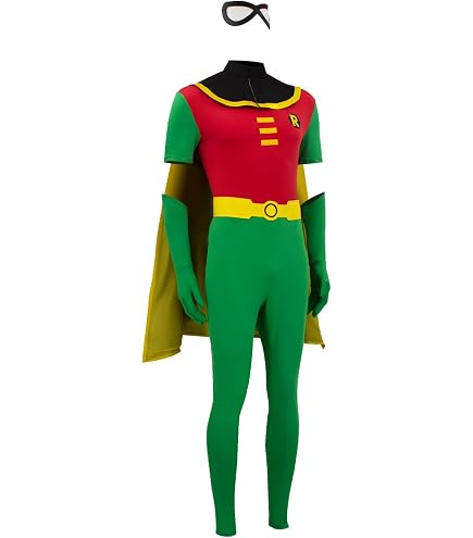 Rubie's Robin Ganzkörperkostüm - Original DC Comics Design Gr M J 480568