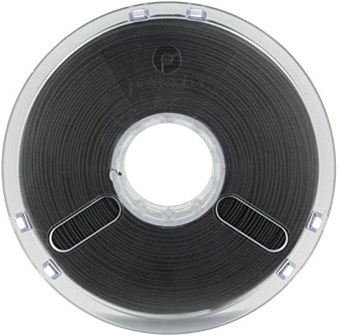 BuildTak PM70107 PolyFlex Flexible Filament, 0.75 kg Spool, 1.75 mm Diameter, True Black