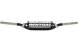 Renthal 999-01-BK-07-185 Twin Wall 999 Mcgrath/Short - Schwarz